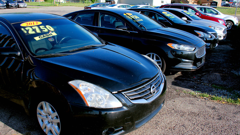 Used car lot