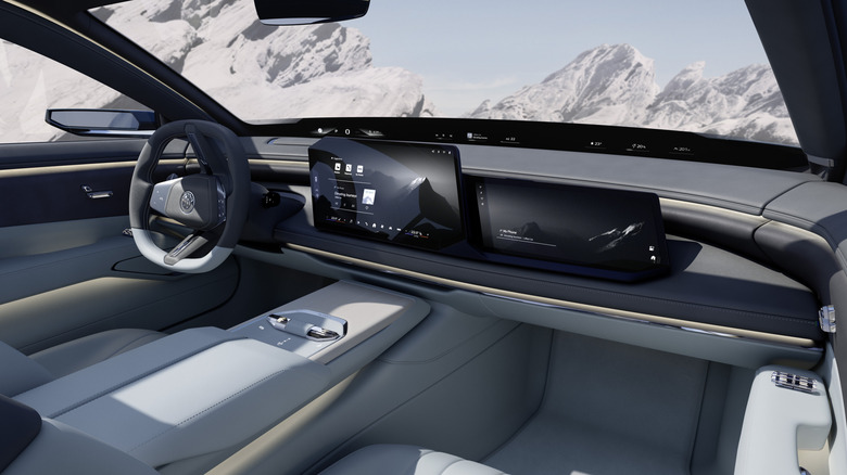 Dashboard of the Vision BMW Alpina concept