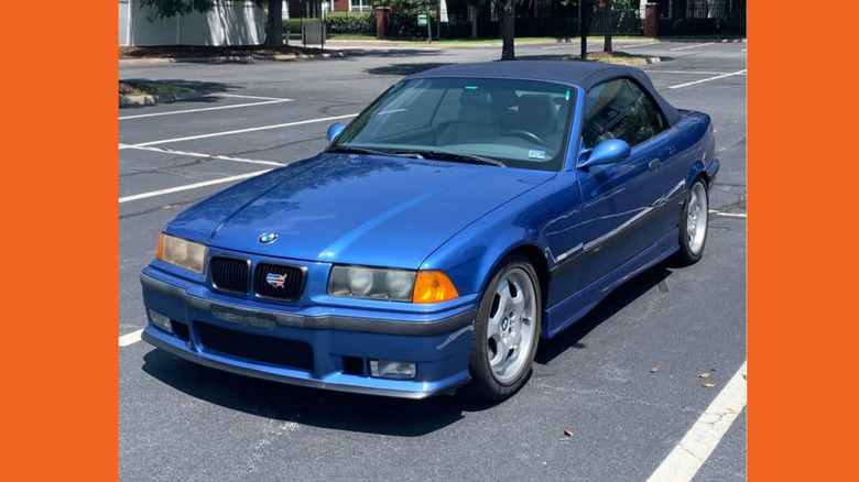 A blue E36 M3