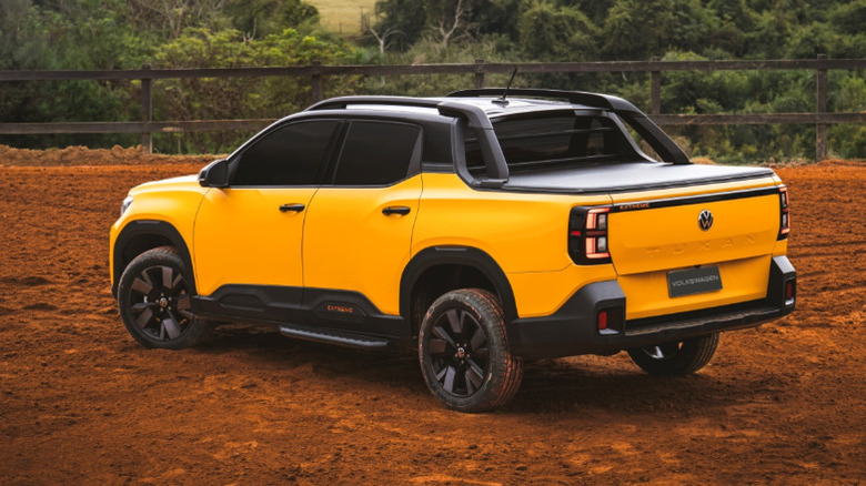 Rear of the Volkswagen Tukan pickup