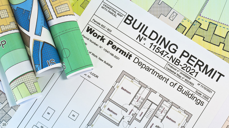 A building permit example.