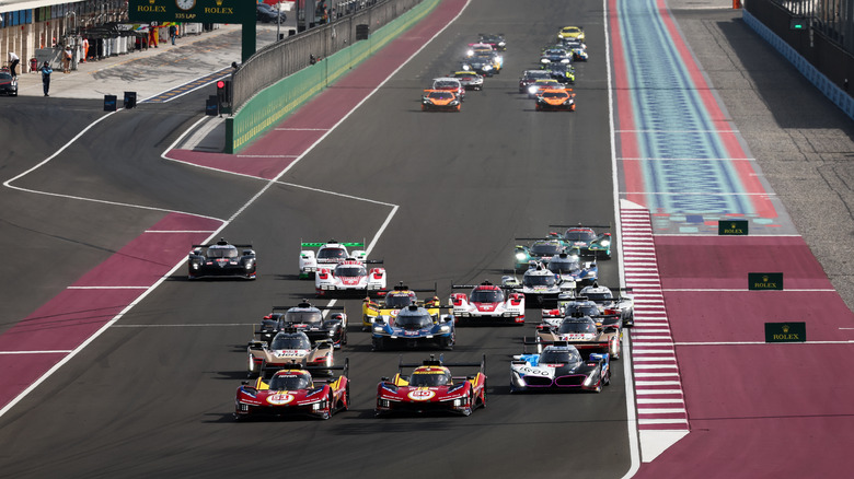 WEC race in Qatar