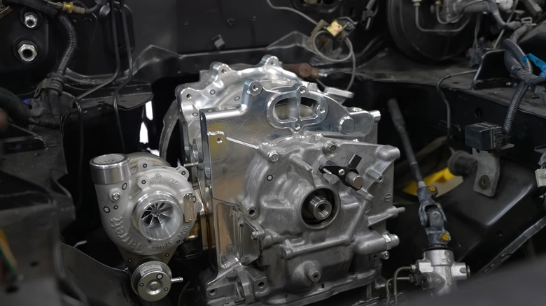 One-rotor motor