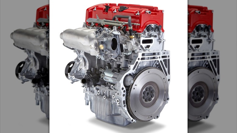 Honda's K24 four-cylinder engine.