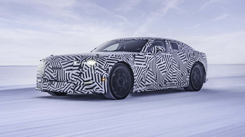 Jaguar Type 01 testing