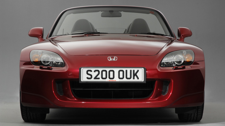 Red Honda S2000