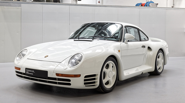 Porsche's restored Sport S variant of the Porsche 959