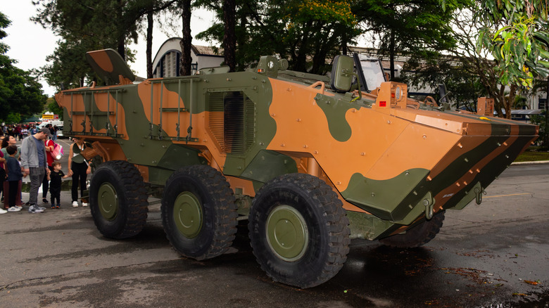 A Guarani in a parade