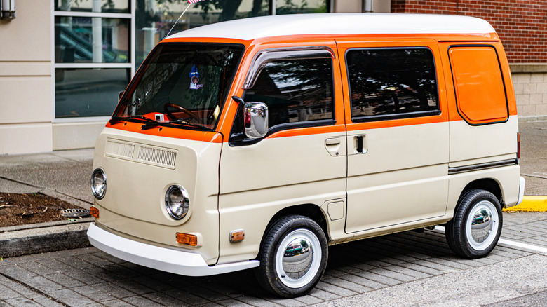 A 1995 Subaru Sambar kei van is now old enough to import to the U.S.