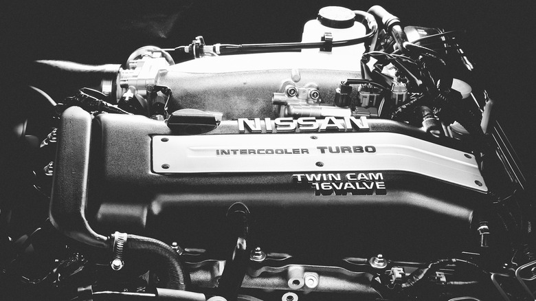 Nissan SR20DET engine from a 1993 Silvia