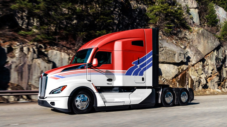 Kenworth T680 Featuring the TourAmerica Commemorative Paint Scheme