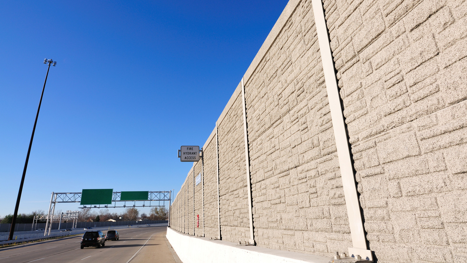 What Those Ugly Concrete Walls Along The Highway Are Really Designed To Do