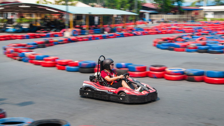 Go-kart at a track
