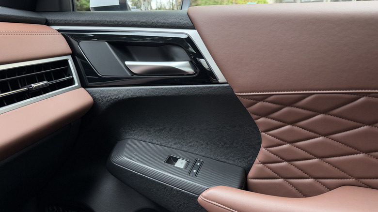 Door panel of a 2026 Mitsubishi Outlander