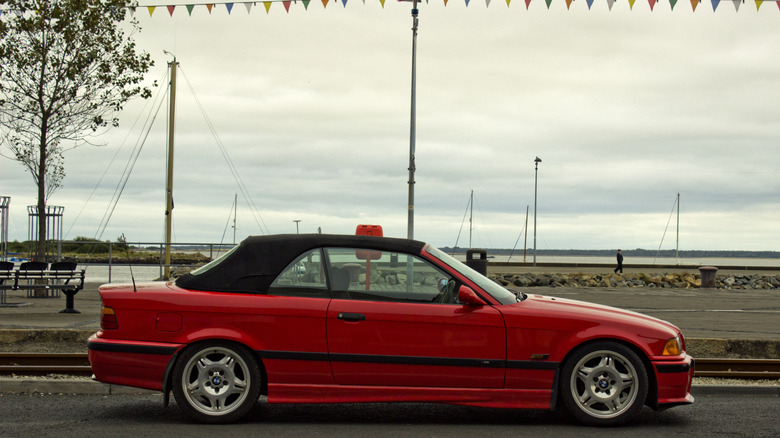A BMW M3 convertible