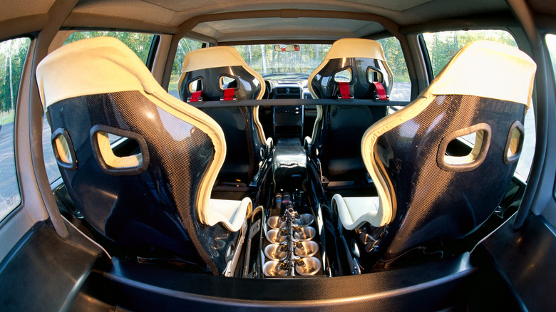 Interior of the Renault Espace F1 concept