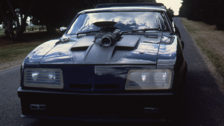 The 1973 Ford XB Falcon hardtop GT351 "Pursuit Special" driven by Mel Gibson in Mad Max written and directed by Australian George Miller. (Photo by Sunset Boulevard/Corbis via Getty Images)