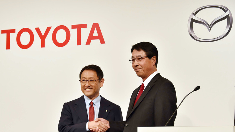 Toyota and Mazda signed a partnership deal in 2015