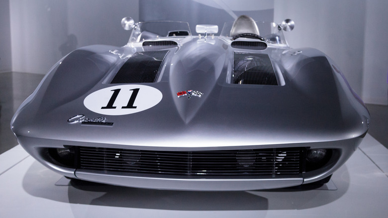Front end of a Corvette XP-87 Stingray Racer