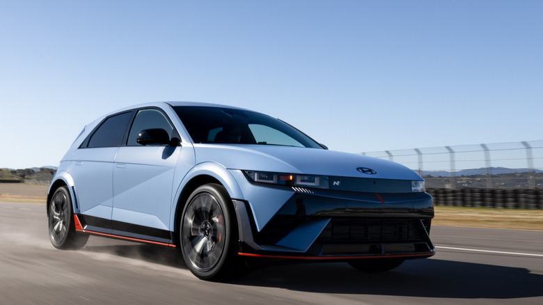 2026 Hyundai Ioniq 5 N front 3/4