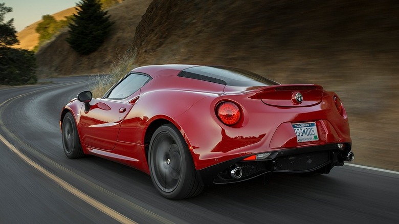 Alfa Romeo 4C rear 3/4