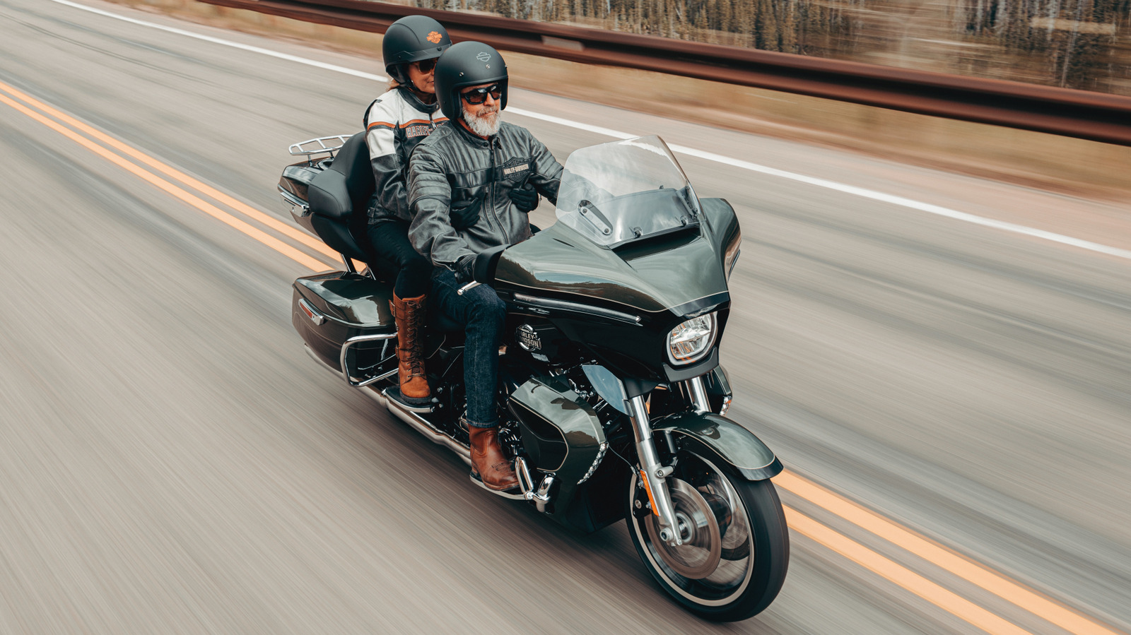 Which Harley-davidson Motorcycles Work Well For Two Riders?