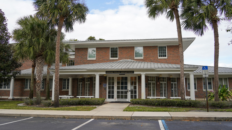 The Oviedo Police Department building