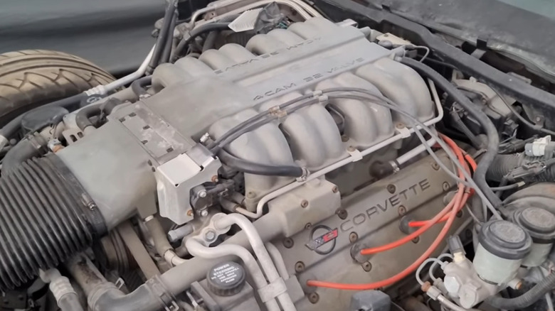 Engine from C4 Chevrolet Corvette ZR-1