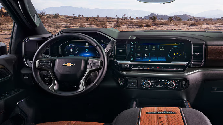 2026 Silverado HD High Country interior