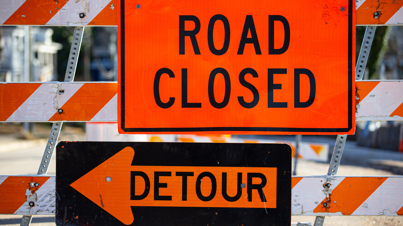 Why Construction Zone Signs Are Orange, Not Yellow Like Other Warning Signs