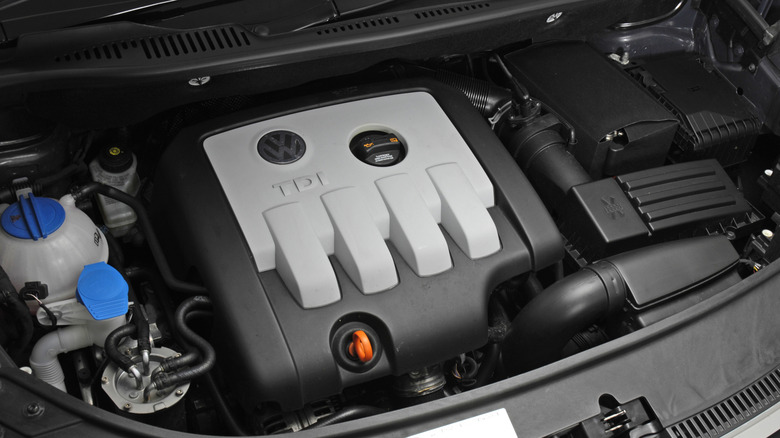 2009 Volkswagen Touran TDI engine