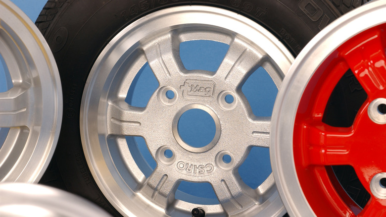 CSIRO TMag Magnesium cast alloy wheels.