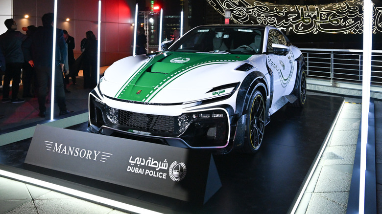 Dubai Police's latest Mansory Ferrari Puronsague