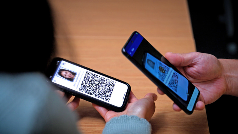 An example of verification with a New York State digital ID