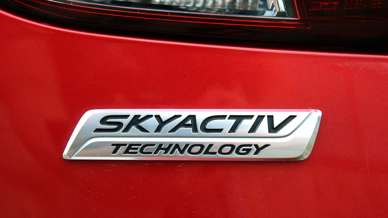 Mazda Skyactiv technology logo