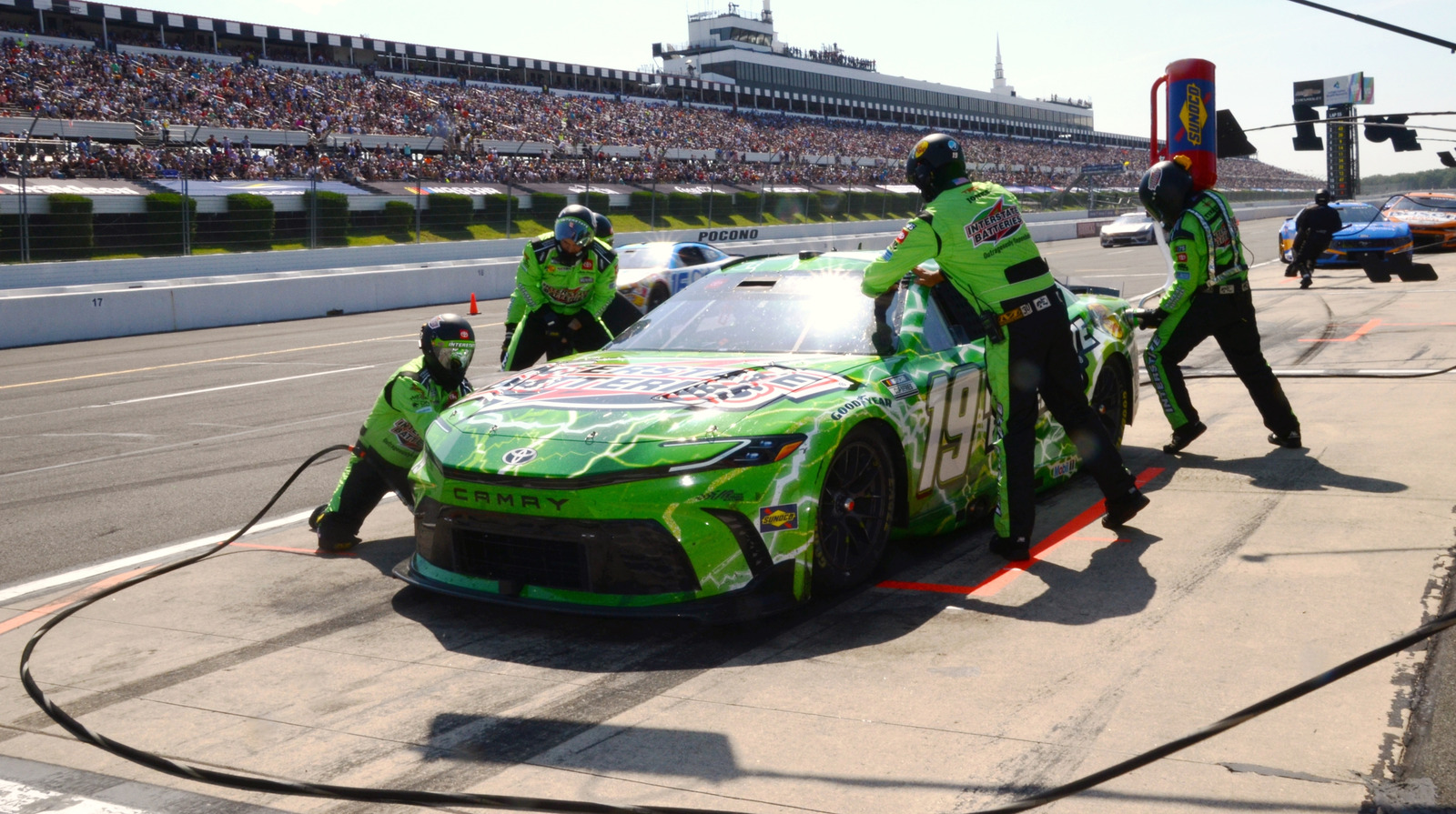 Why NASCAR Cars Have A Tear-Off Windshield