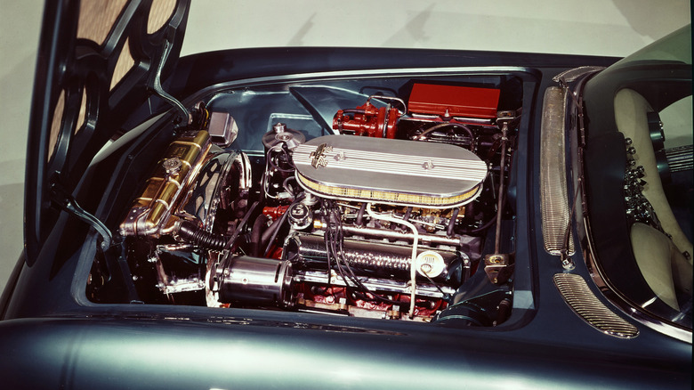 A 1962 Ford Mercury Cougar with an experimental 406 V8.