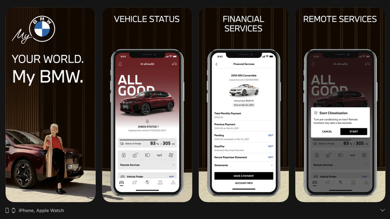 MyBMW App Apple App Store