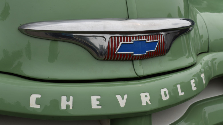 Vintage Chevrolet emblem