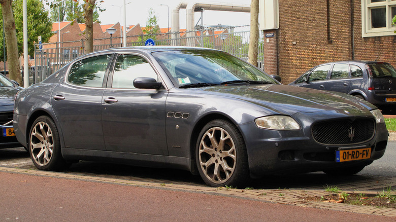 2005 Maserati Quattroporte parked on the street