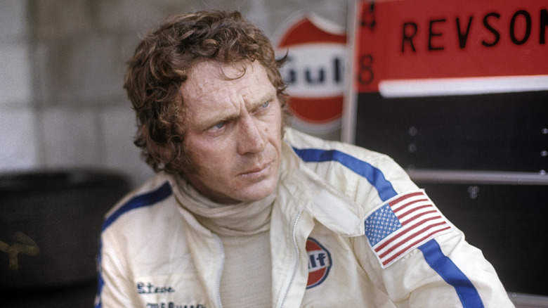 Iconic actor Steve McQueen at the 1970 12 Hours of Sebring race.