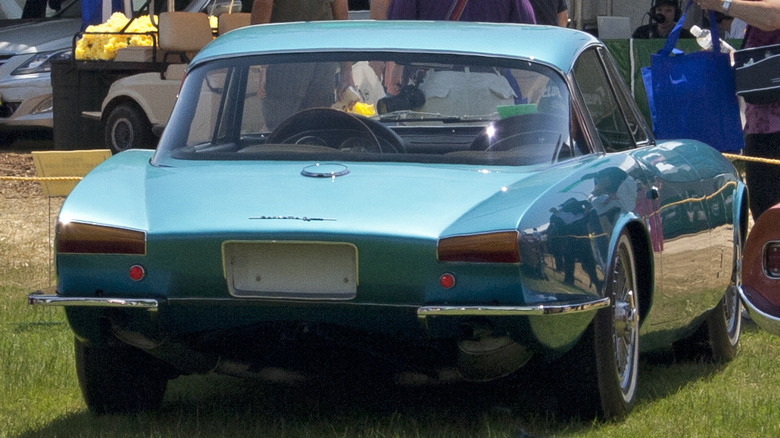 Rear view of the 1963 Corvette Rondine at the 2012 Greenwich Concours d'Elegance
