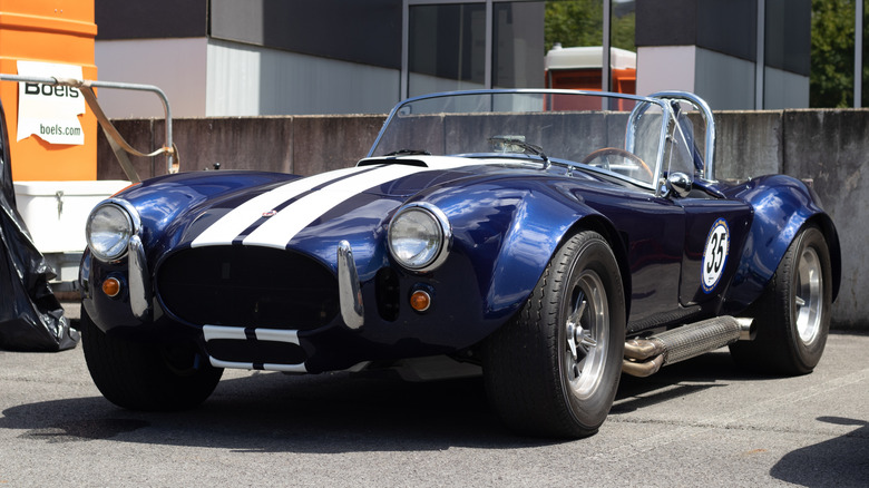 Shelby Cobra with V8 engine