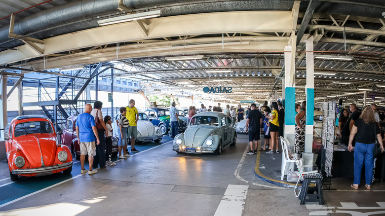 Vintage Volkswagen show in Brazil