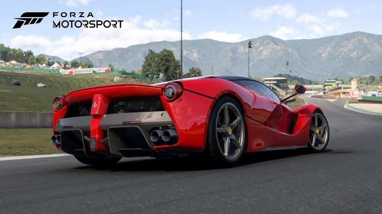 Forza Motorsport screenshot of a Ferrari LaFerrari.