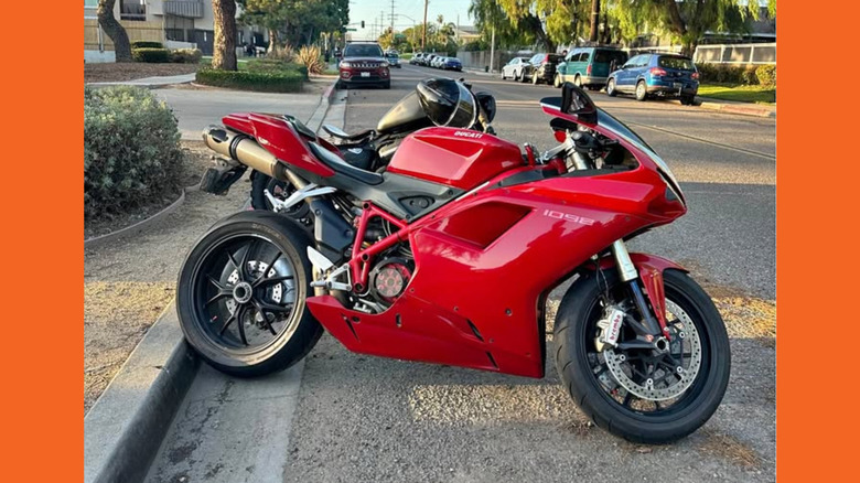 Red Ducati 1098
