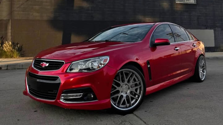 Red Chevy SS