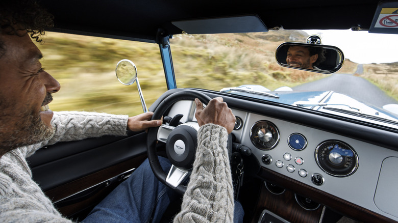 Morgan Supersport interior.