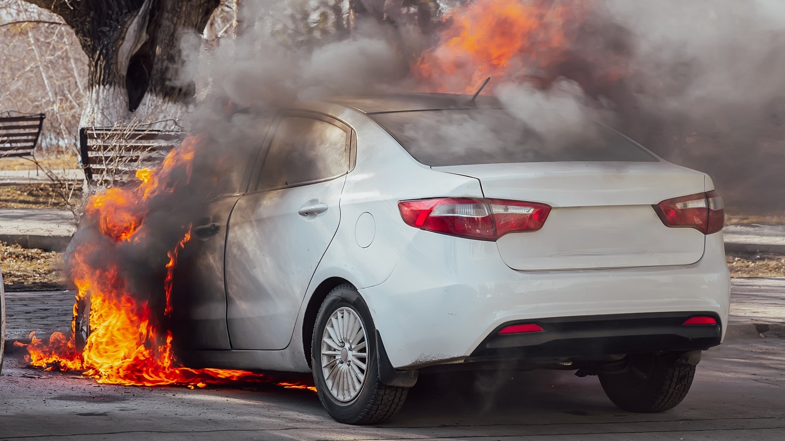 Yes, A Water Bottle Can Start A Fire In Your Car - Here's How It Happens