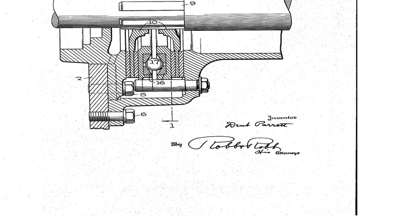 Lambert brake patent, circa 1945